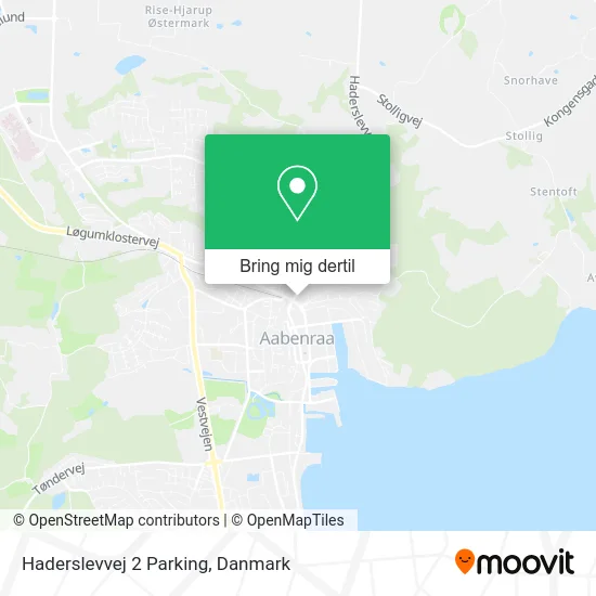 Haderslevvej 2 Parking kort