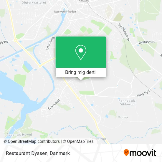 Restaurant Dyssen kort