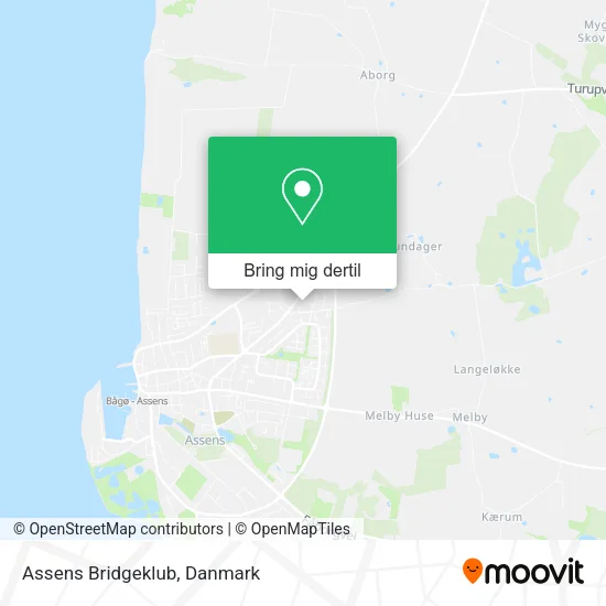 Assens Bridgeklub kort