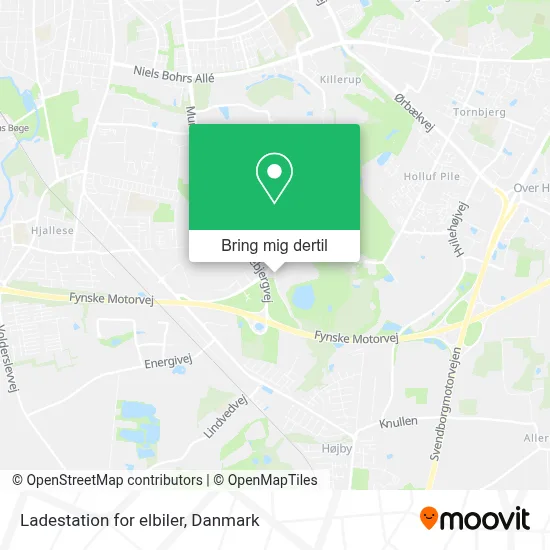 Ladestation for elbiler kort