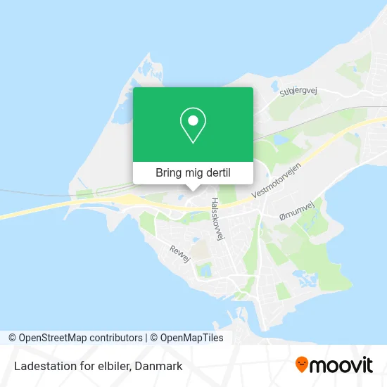 Ladestation for elbiler kort