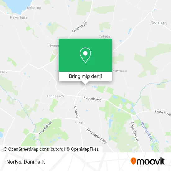 Norlys kort