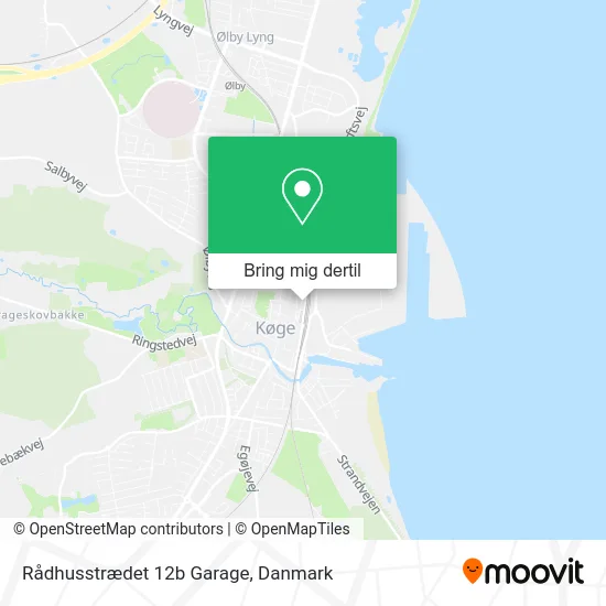 Rådhusstrædet 12b Garage kort