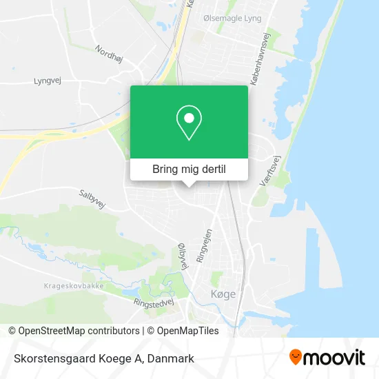 Skorstensgaard Koege A kort