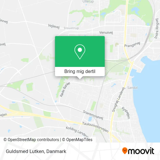 Guldsmed Lutken kort