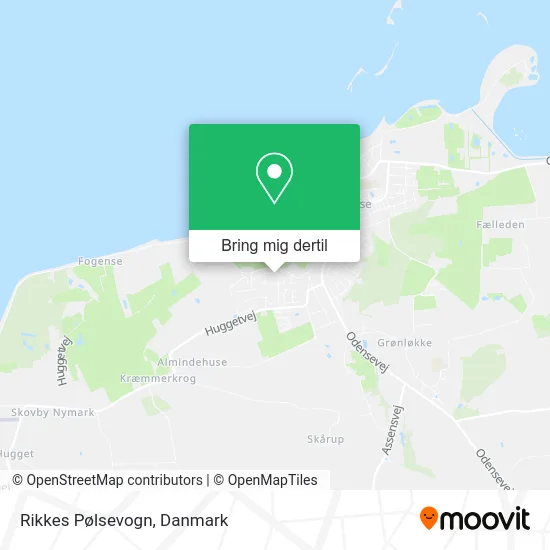 Rikkes Pølsevogn kort