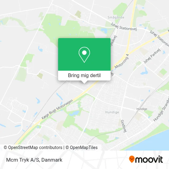 Mcm Tryk A/S kort