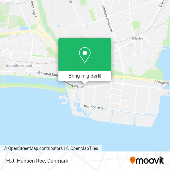 H.J. Hansen Rec kort