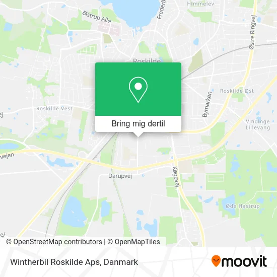 Wintherbil Roskilde Aps kort