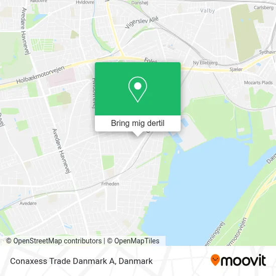 Conaxess Trade Danmark A kort