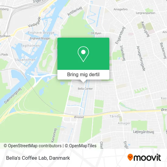 Bella's Coffee Lab kort