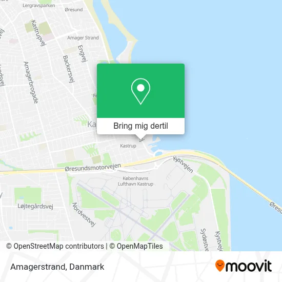 Amagerstrand kort