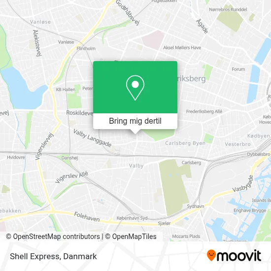 Shell Express kort