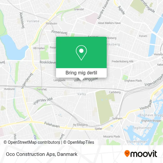 Oco Construction Aps kort