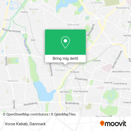 Vorse Kabab kort