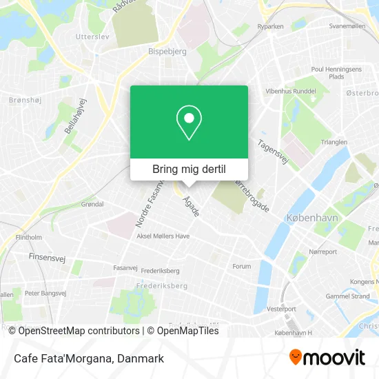 Cafe Fata'Morgana kort