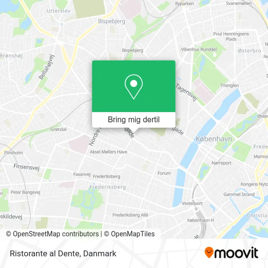 Ristorante al Dente kort