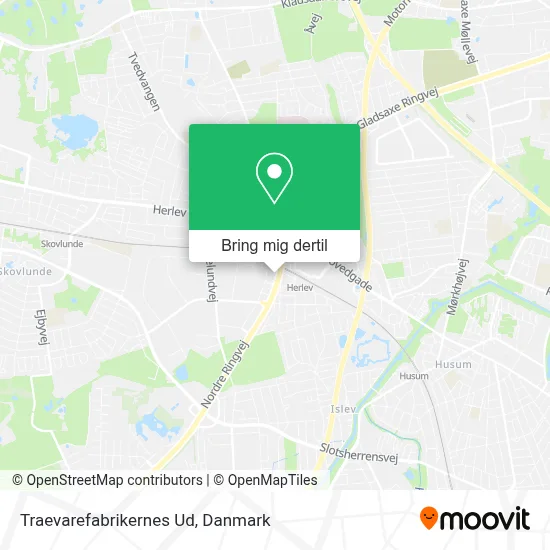 Traevarefabrikernes Ud kort