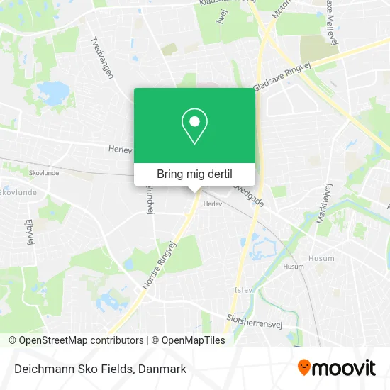 Deichmann Sko Fields kort