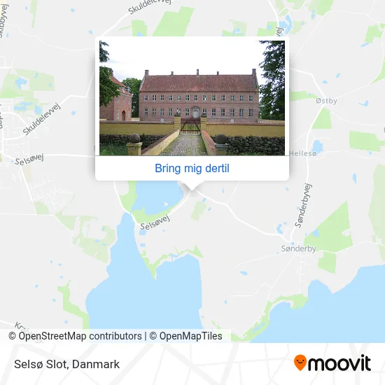 Selsø Slot kort