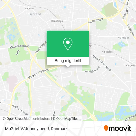 Mo2riet V/Johnny per J kort