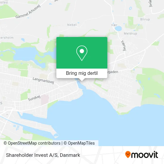 Shareholder Invest A/S kort