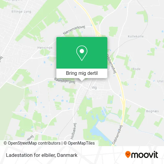 Ladestation for elbiler kort