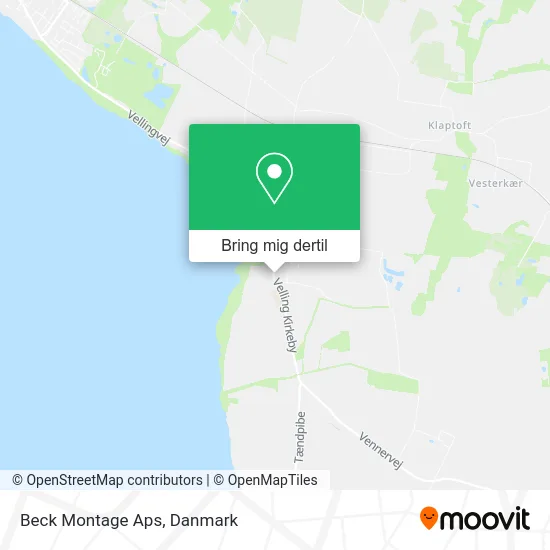 Beck Montage Aps kort