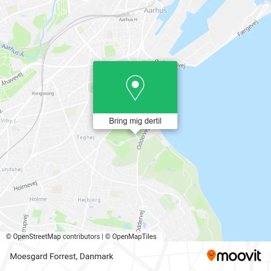 Moesgard Forrest kort