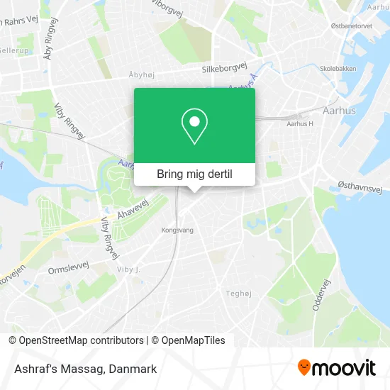 Ashraf's Massag kort