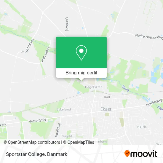 Sportstar College kort