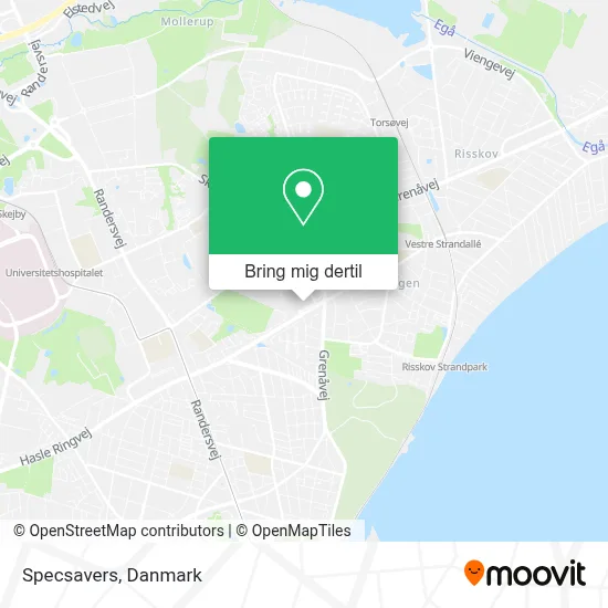 Specsavers kort