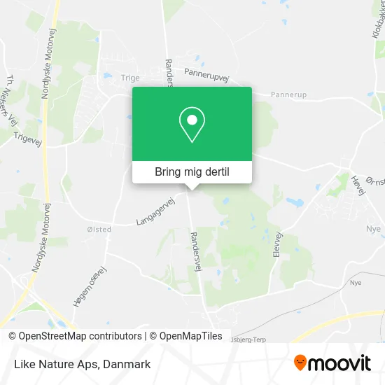 Like Nature Aps kort