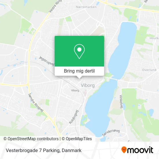 Vesterbrogade 7 Parking kort