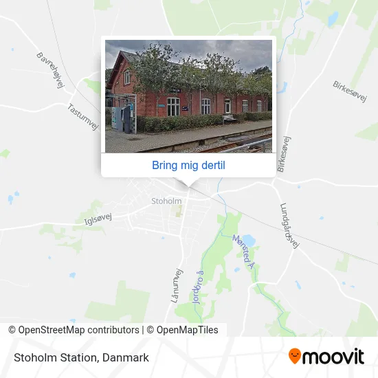 Stoholm Station kort