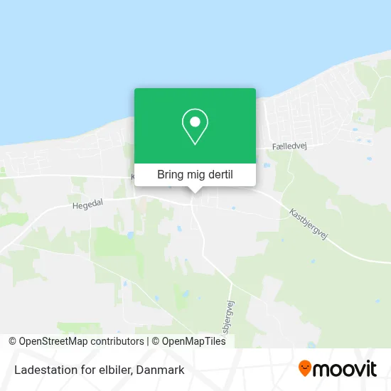 Ladestation for elbiler kort