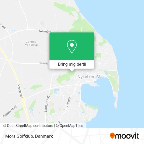 Mors Golfklub kort