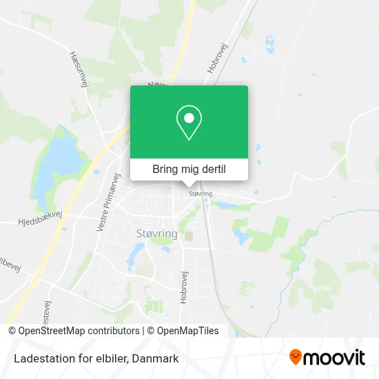 Ladestation for elbiler kort