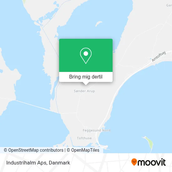 Industrihalm Aps kort