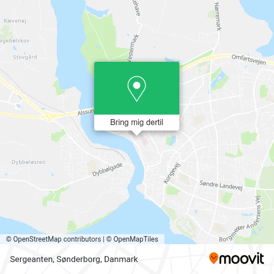 Sergeanten, Sønderborg kort