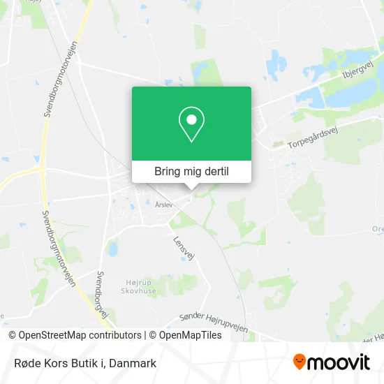 Røde Kors Butik i kort