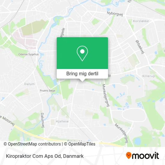 Kiropraktor Com Aps Od kort