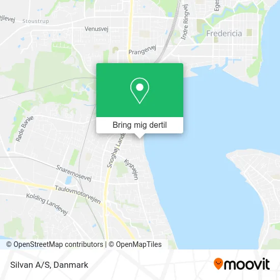Silvan A/S kort