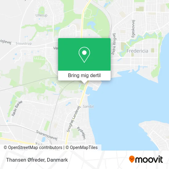 Thansen Øfreder kort