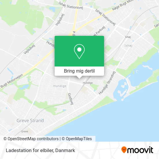 Ladestation for elbiler kort