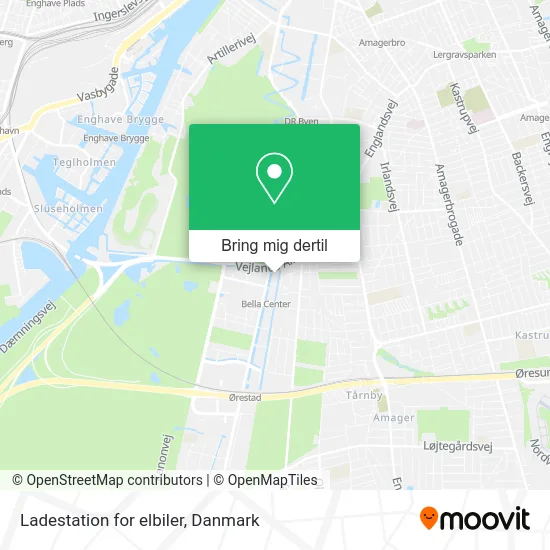 Ladestation for elbiler kort