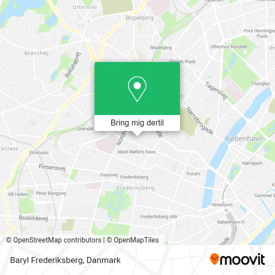Baryl Frederiksberg kort