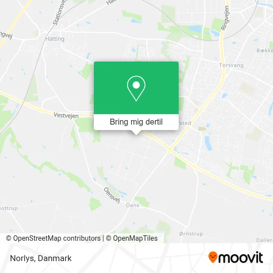 Norlys kort