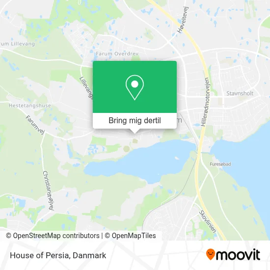 House of Persia kort