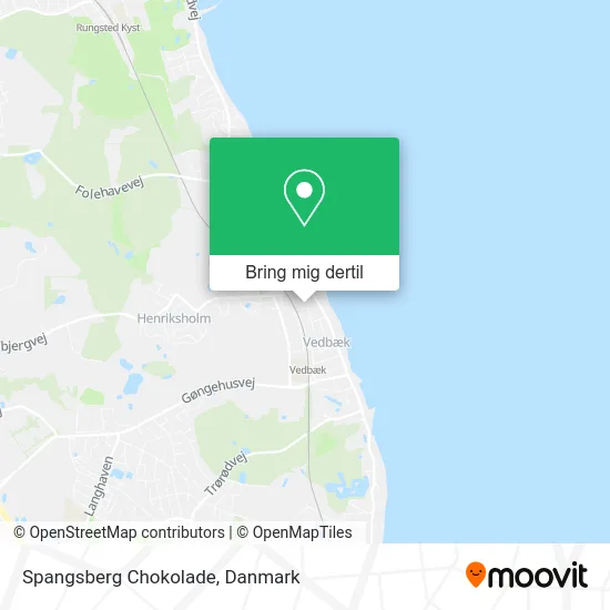 Spangsberg Chokolade kort